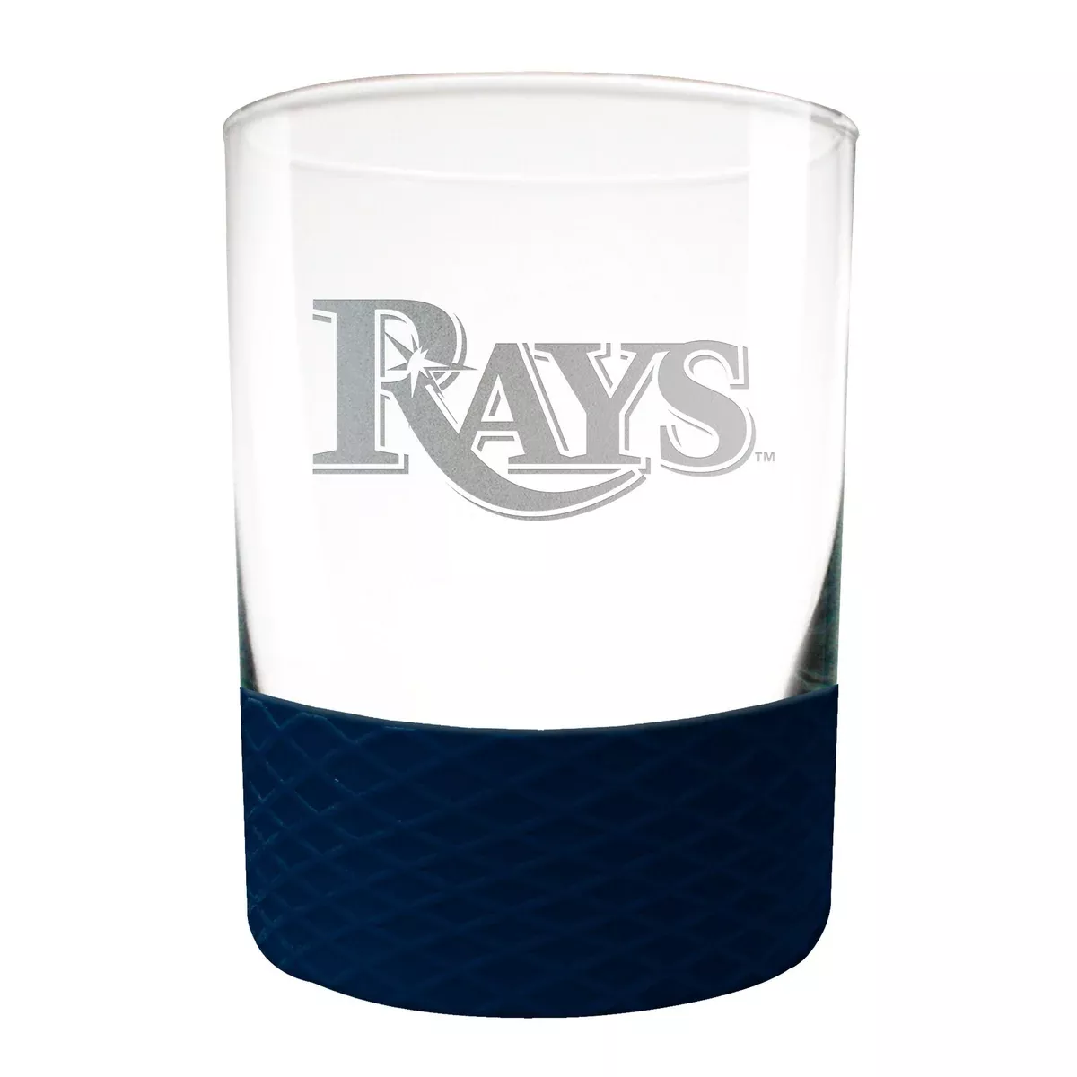 Tampa Bay Rays 14 oz COMMISSIONER Rocks Glass