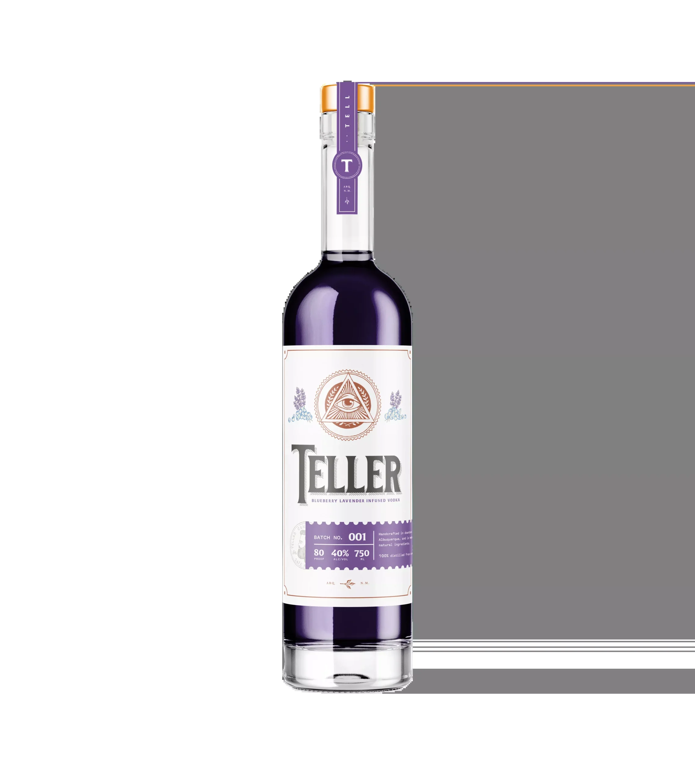 Teller Blueberry Lavender Vodka