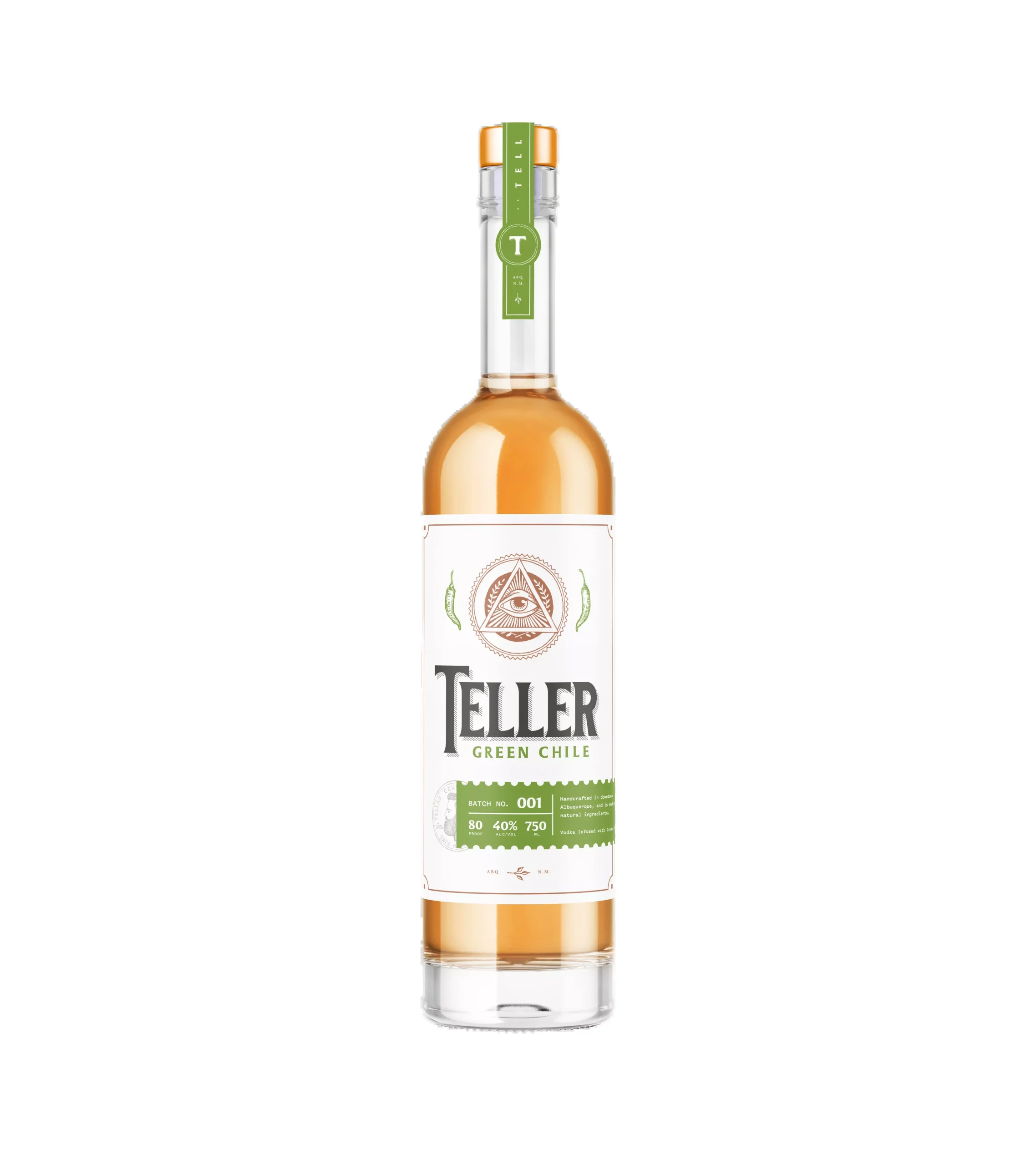 Teller Green Chile Vodka