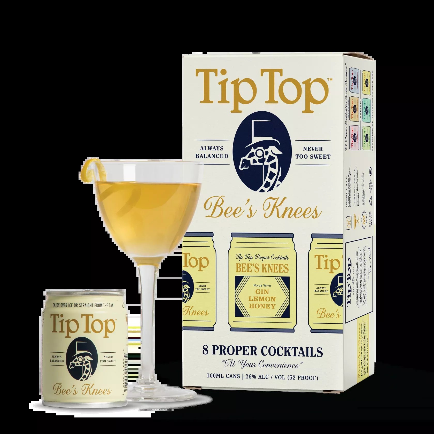 TipTop - Bee's Knees 8 pack
