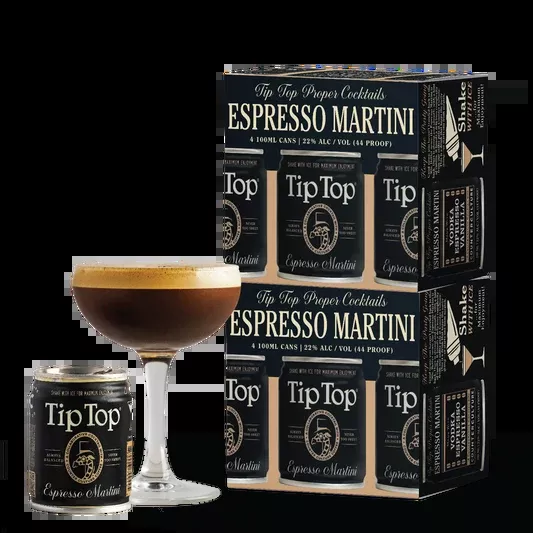 TipTop - Espresso Martini 8 Pack