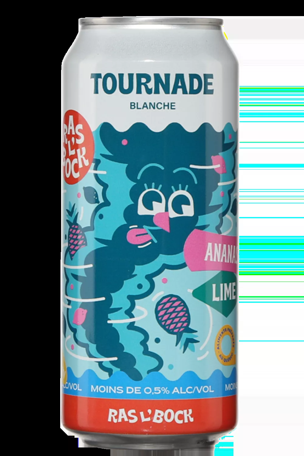 Tournade Blanche Ananas Lime < 0.5%