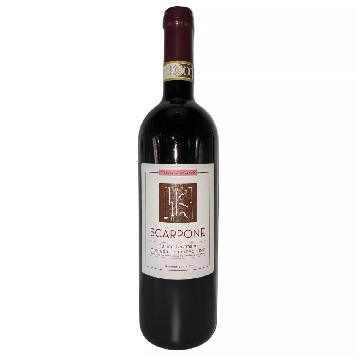 'Tribute to Vincenzo' Montepulciano d'Abruzzo DOCG 2017