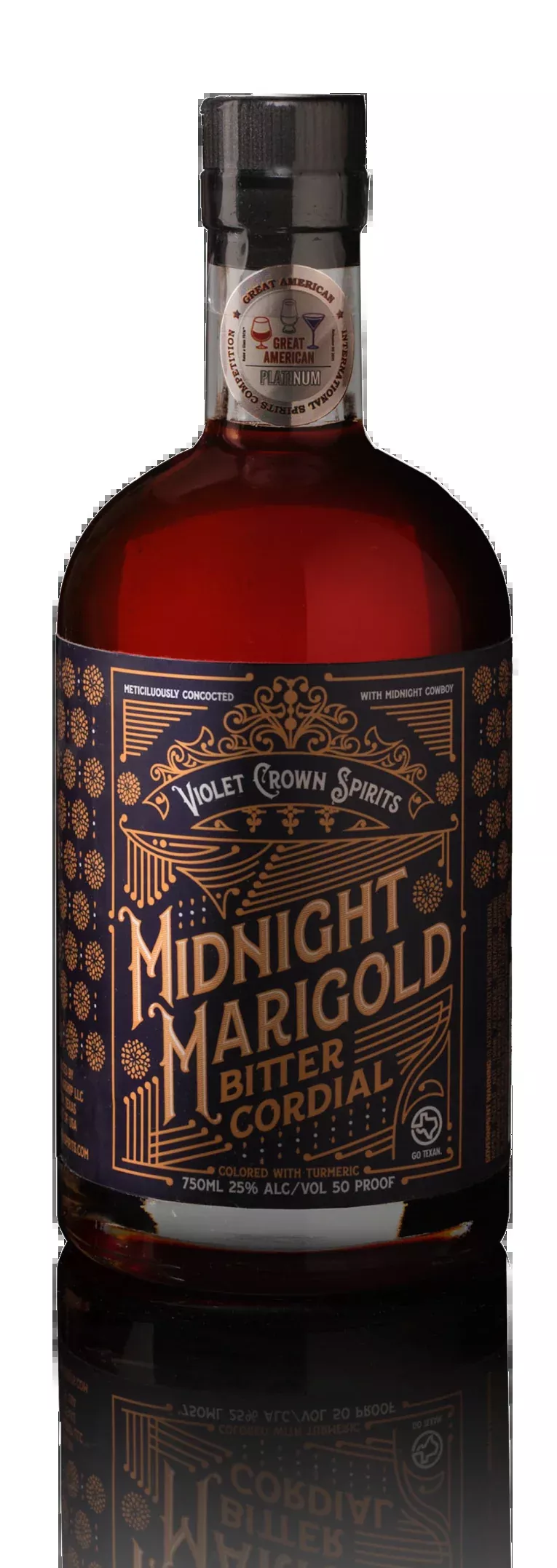 Violet Crown Midnight Marigold Bitter Cordial