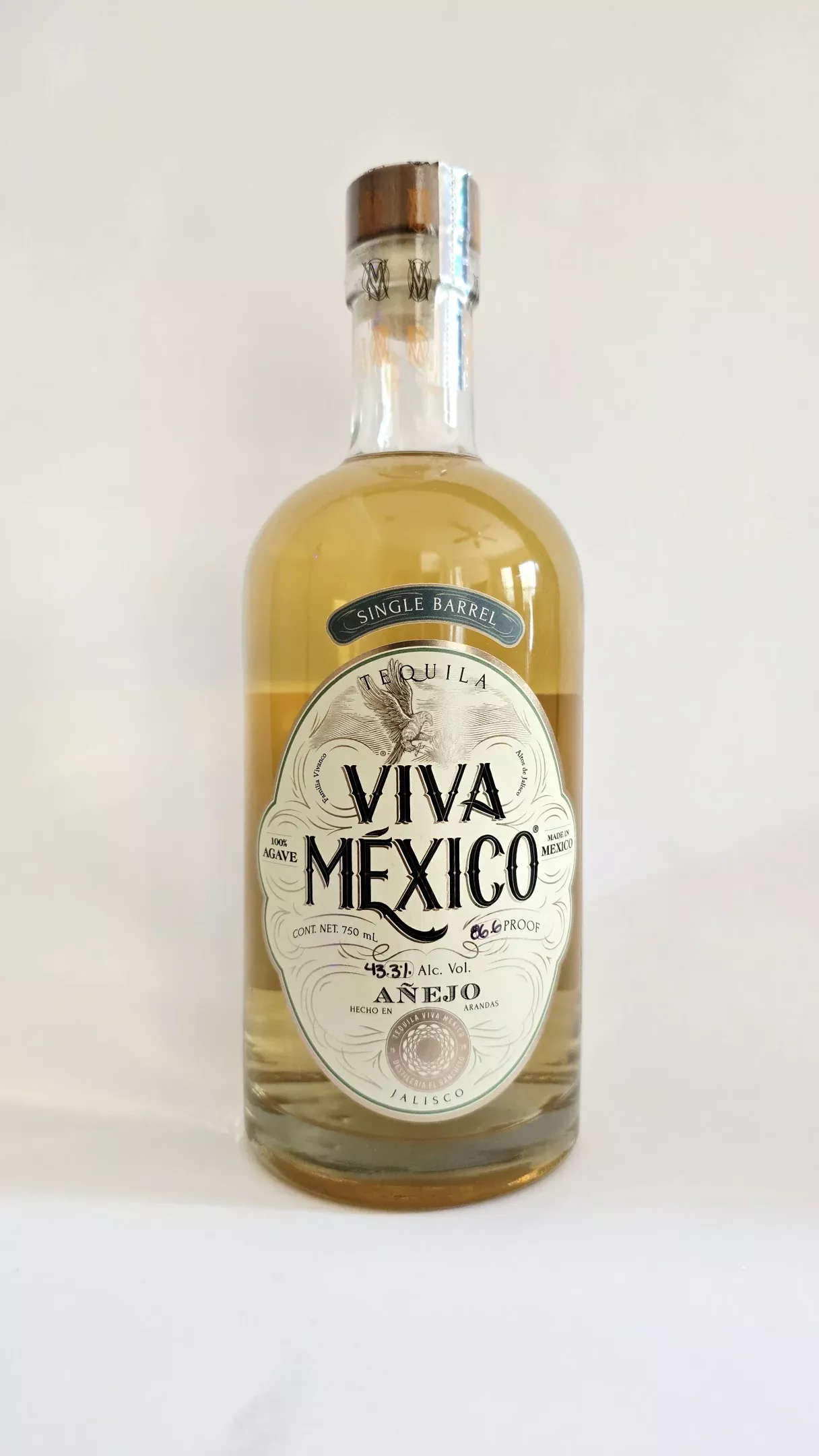 Viva Mexico Single Barrel Tequila