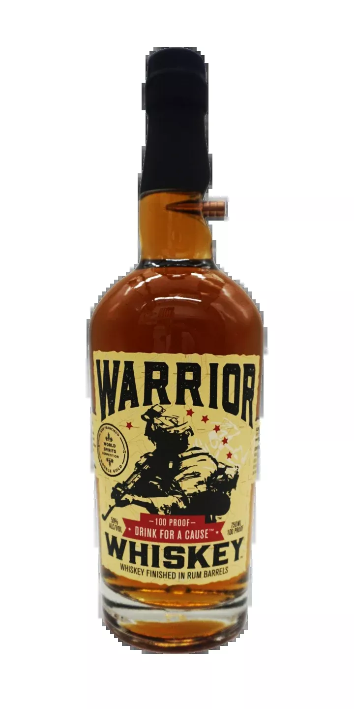Warrior Whiskey Bullet Bottle