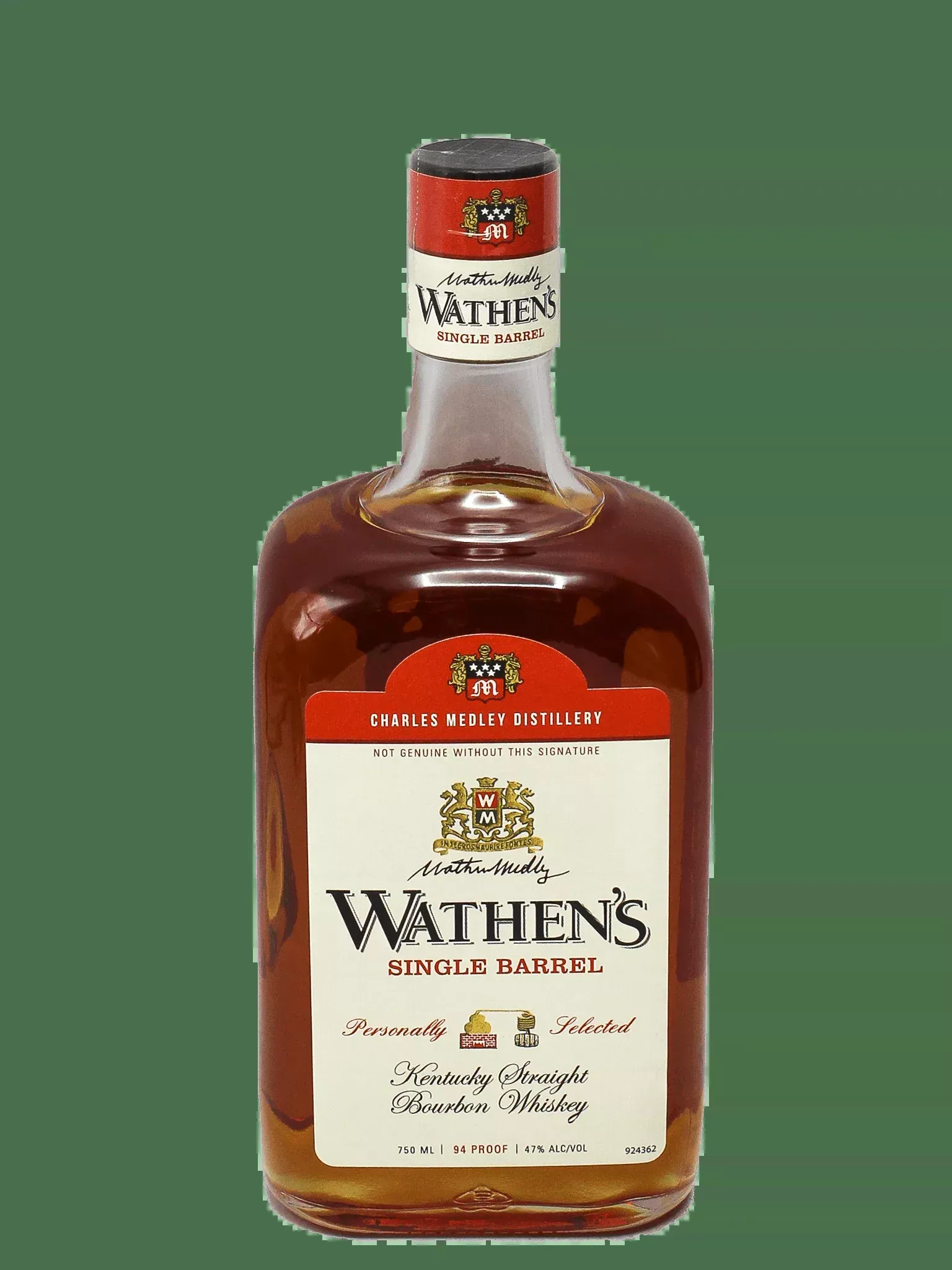 Wathen’s Kentucky Straight Single Barrel Bourbon 750ml