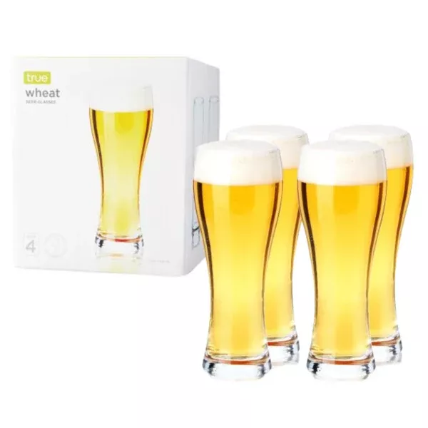 Wheat Beer Glasses [4-pack]