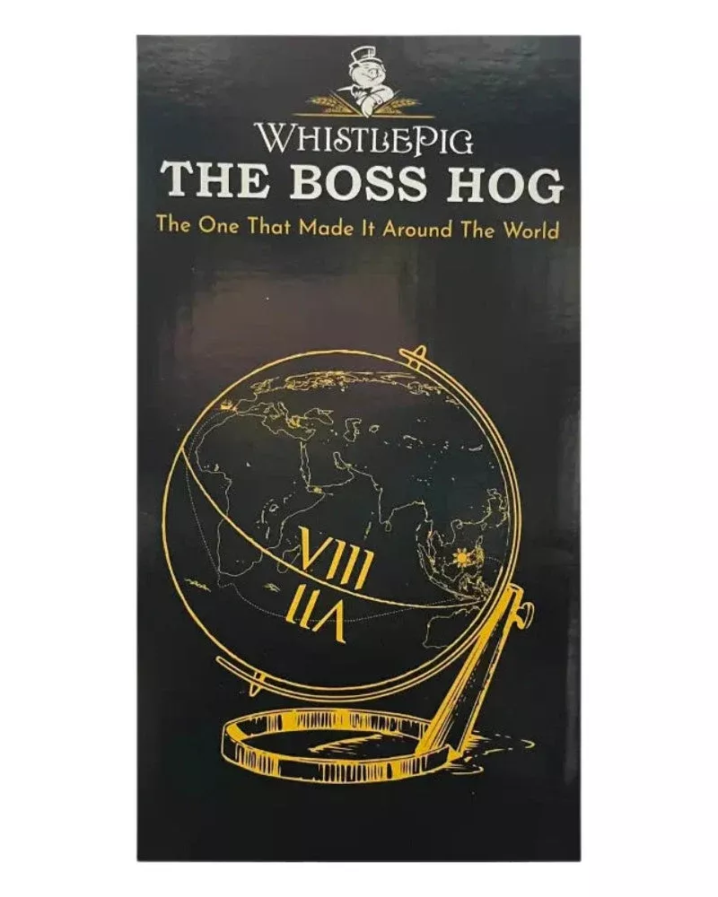 WhistlePig The Boss Hog VIIIThe One That Made It Around The World 750ml