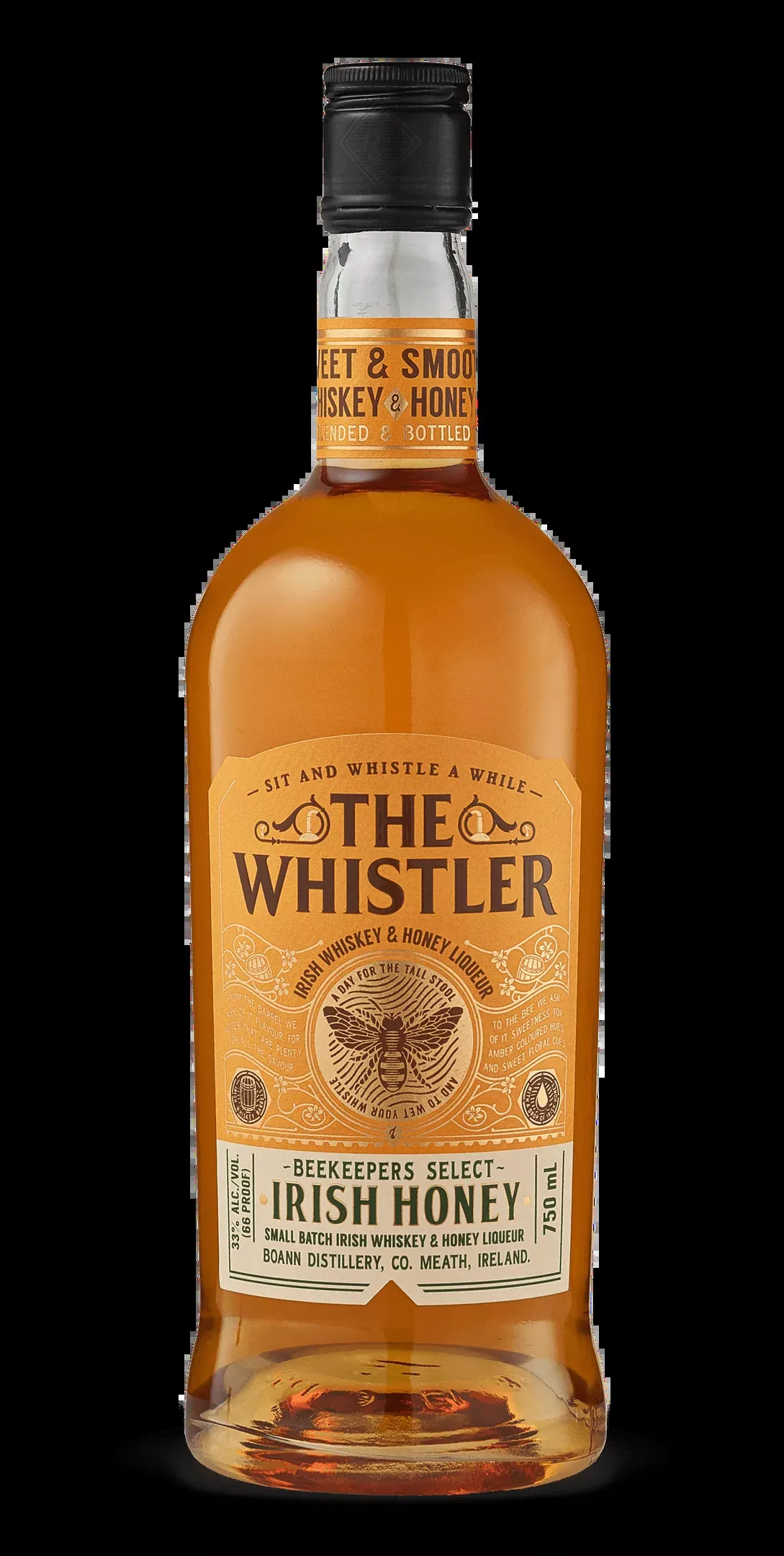 The Whistler Honey Irish Whiskey
