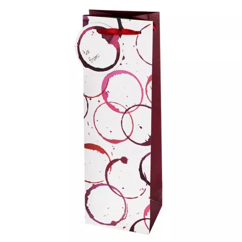 Wine Stain Wine Gift Bag