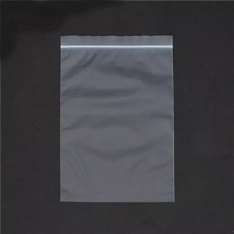 Ziplock bags Reclosable 2Mil Clear Plastic zipper Bags 4x8 -1000Pcs