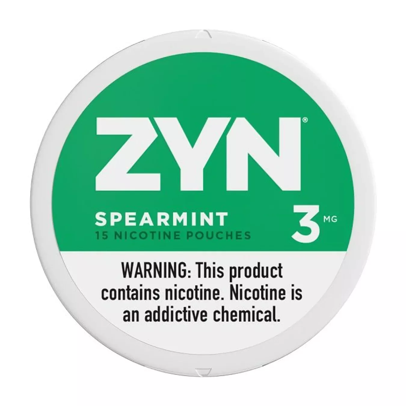 Zyn Spearmint Nicotine Pouches 3mg